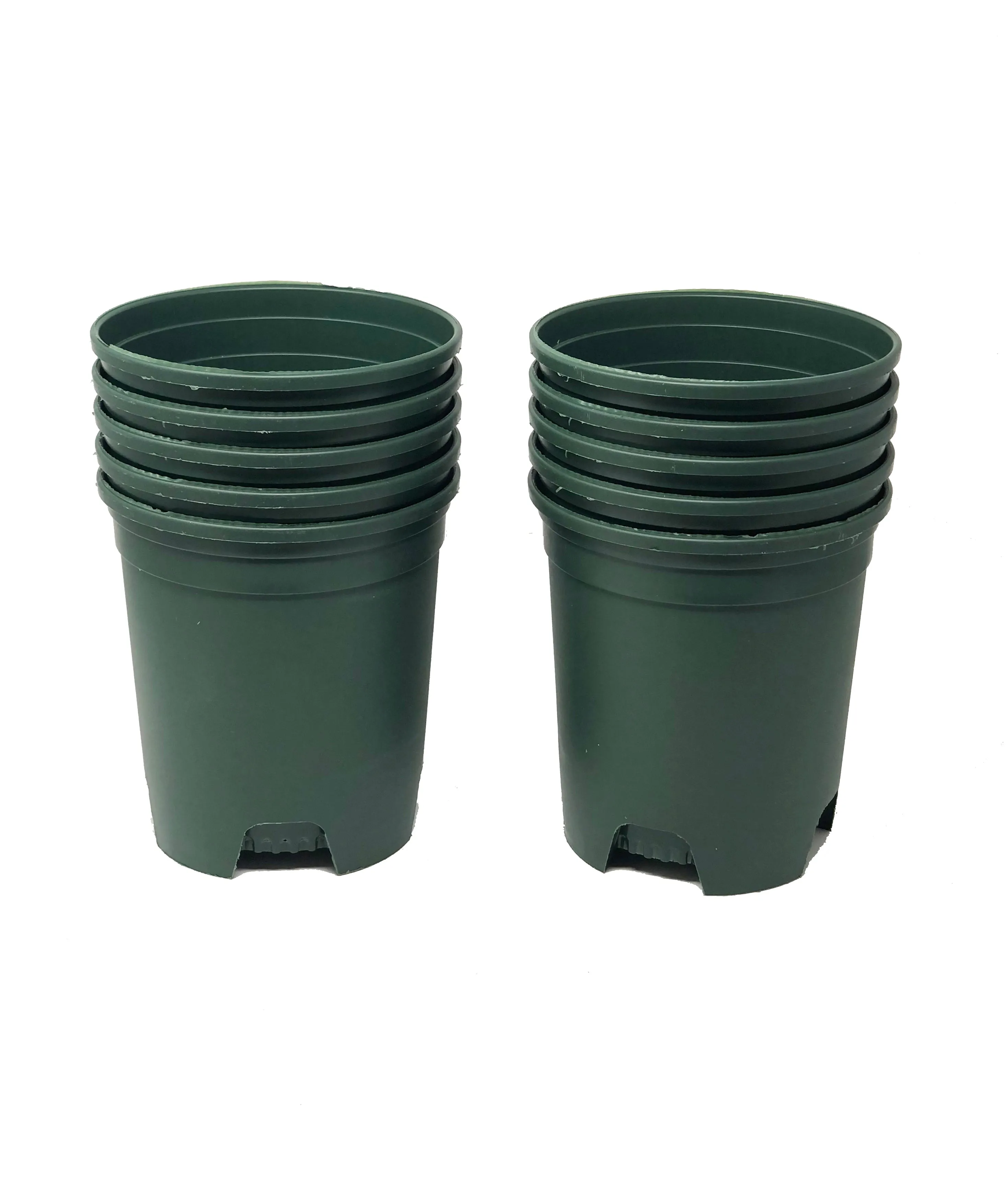 1 Gallon Nursery Pot Plastic Planters Color Green