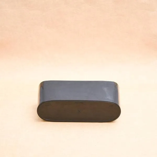 12 inch (30 cm) GW 04 Self Watering Rectangle Plastic Planter (Black)