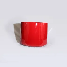 12 inch (30 cm) RND-1 Cylindrical Fiberglass Planter (Red)