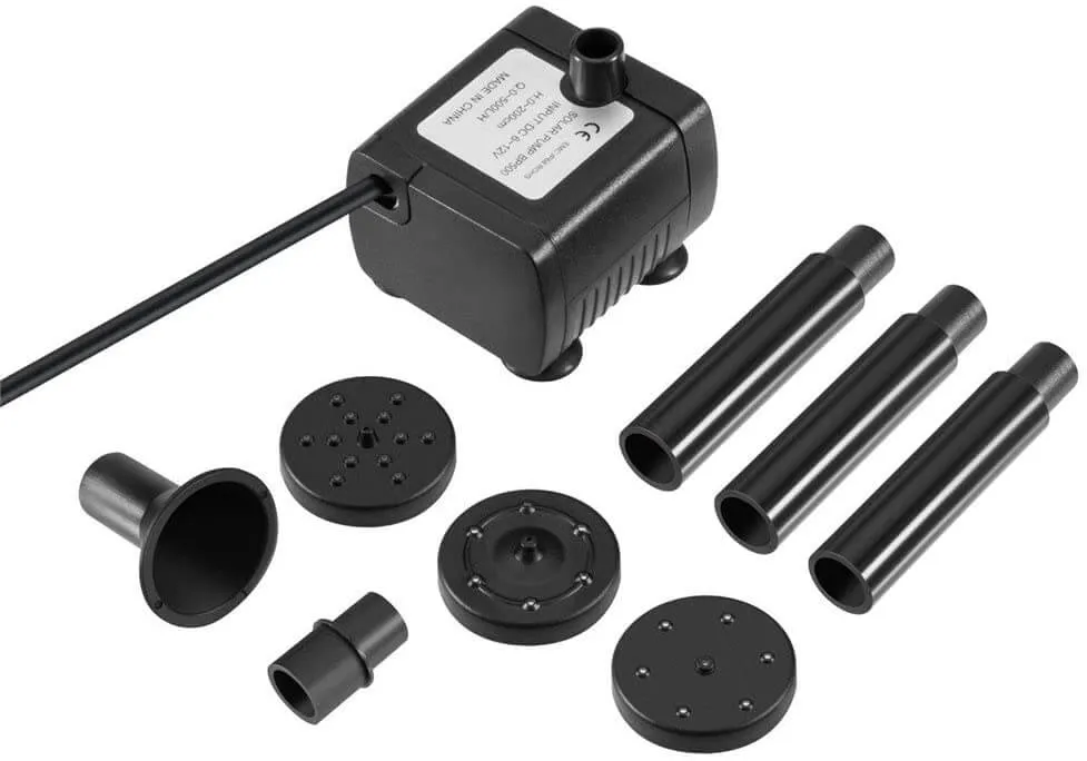 12V/5W Solar Fountain Water Pump Kit