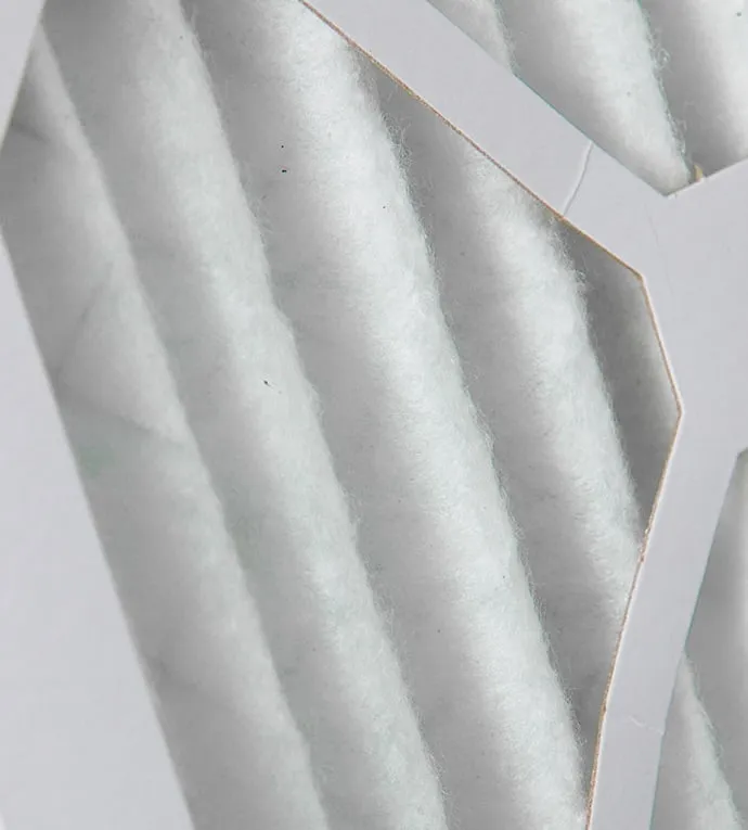 14x25x1 (13_1/2x24_1/2) Pleated MERV 13 Air Filters 6 Pack