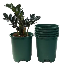 3 Gallon 9.5 Inch Nursery Pot Plastic Planters Pot Liners Green