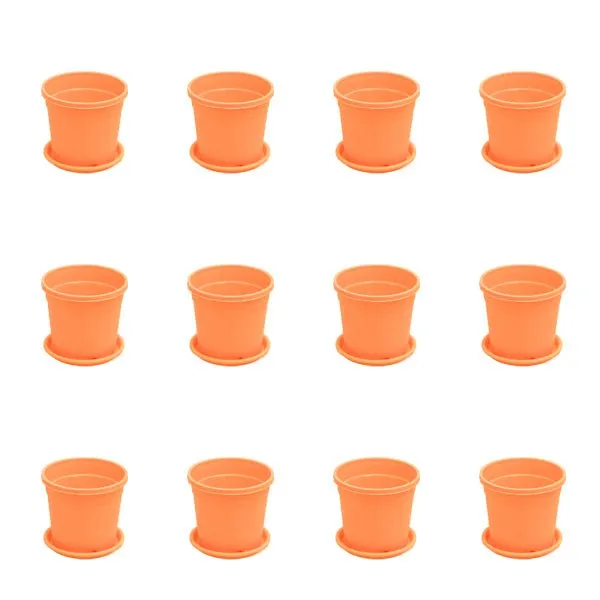 4 inch (10 cm) Grower Round Plastic Pot