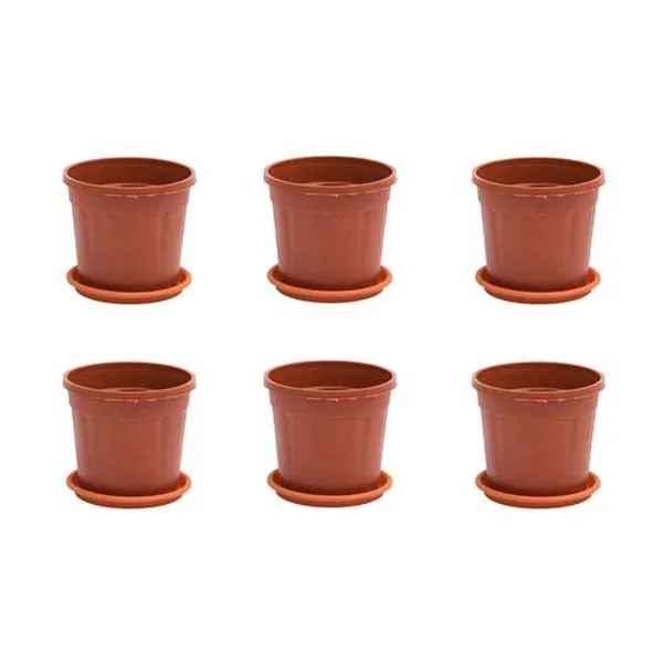 4 inch (10 cm) Grower Round Plastic Pot