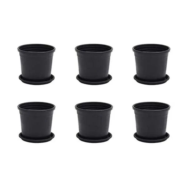 4 inch (10 cm) Grower Round Plastic Pot