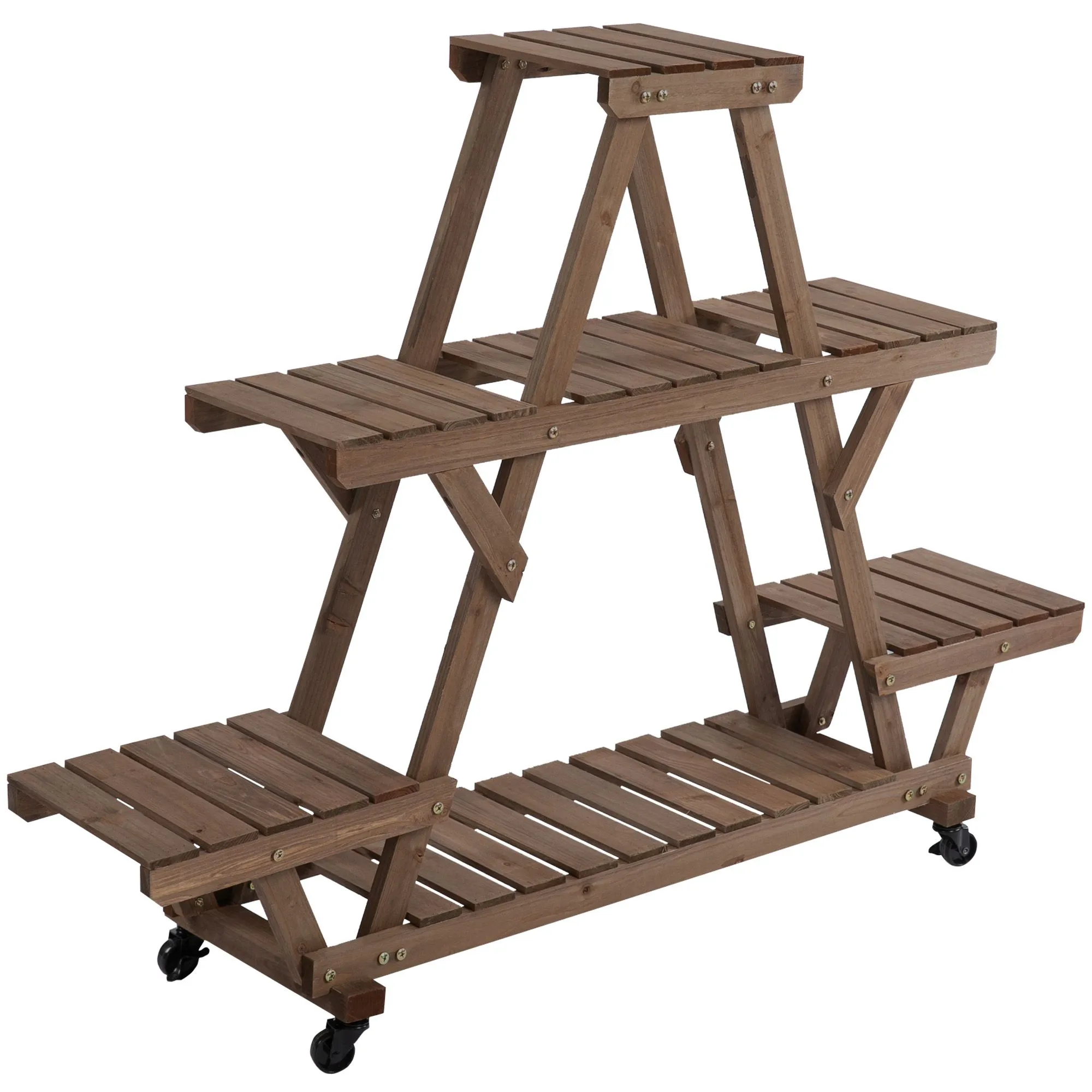 4-Tier Plant Shelf