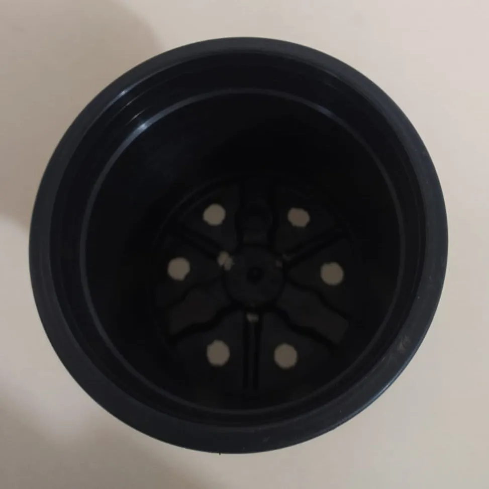 4.5" Flower Pot Black Color Sunrise Series (11 cm) ( Pack of 30)