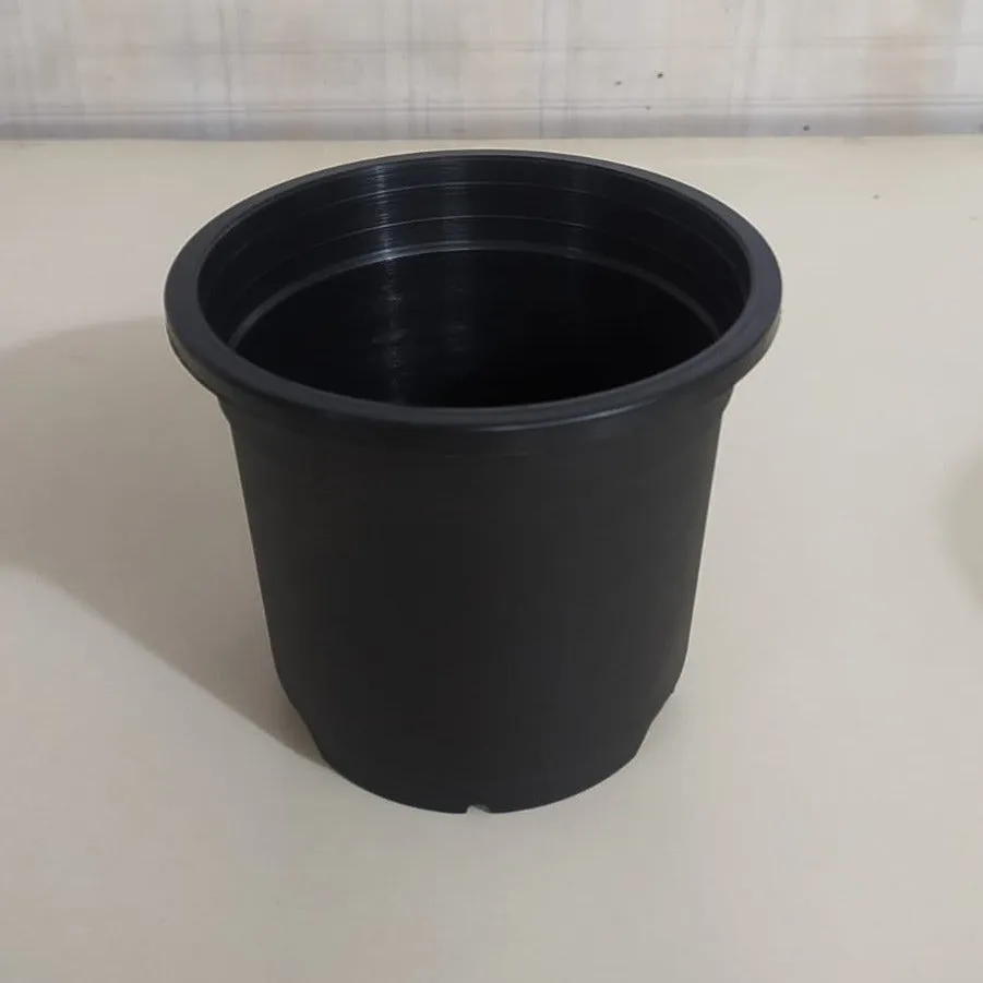 4.5" Flower Pot Black Color Sunrise Series (11 cm) ( Pack of 30)