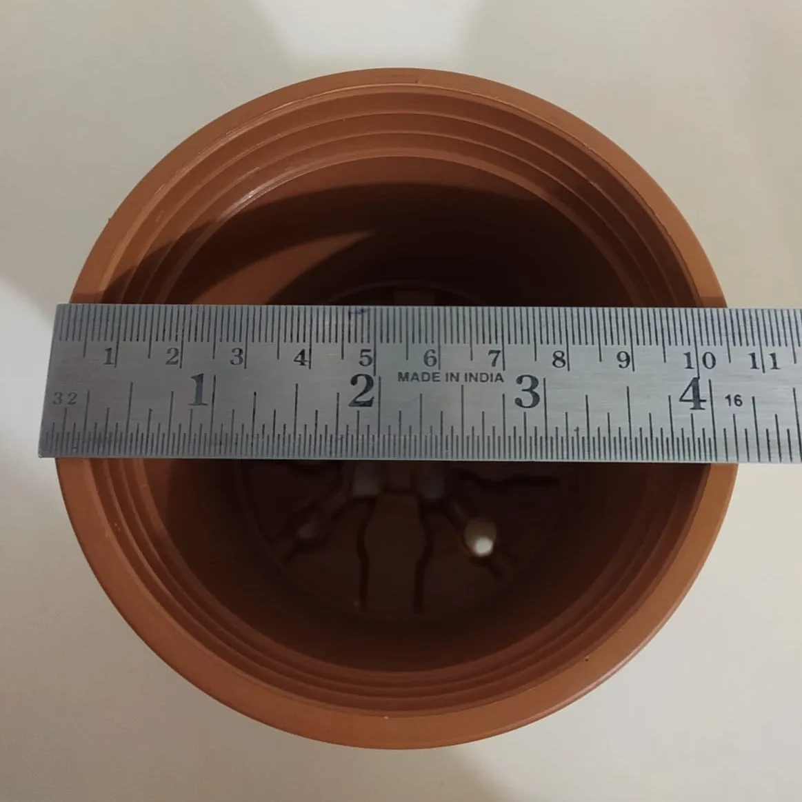 4.5" Flower Pot Terracotta Color Sunrise Series (11 cm)
