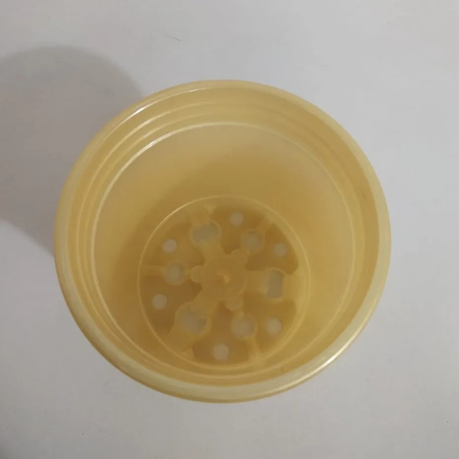 4" Flower Pot Gold Colour Sunrise Series (10 cm)