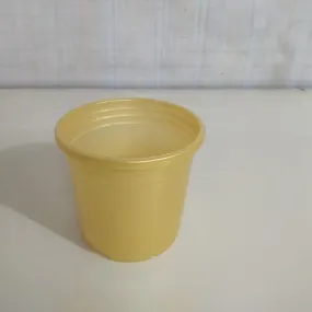 4" Flower Pot Gold Colour Sunrise Series (10 cm)