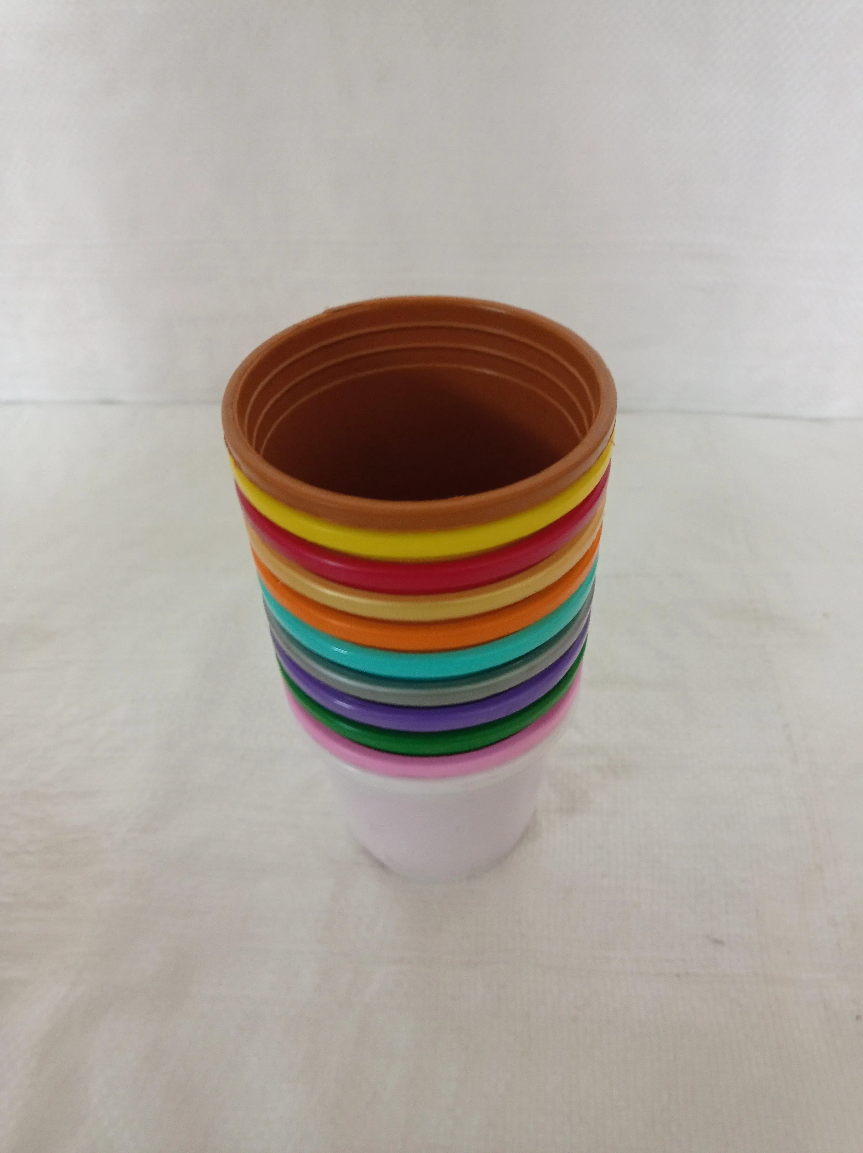 4" Flower Pot MultiColor Sunrise Series (10 cm) Pack of 6 (any 6 colors)