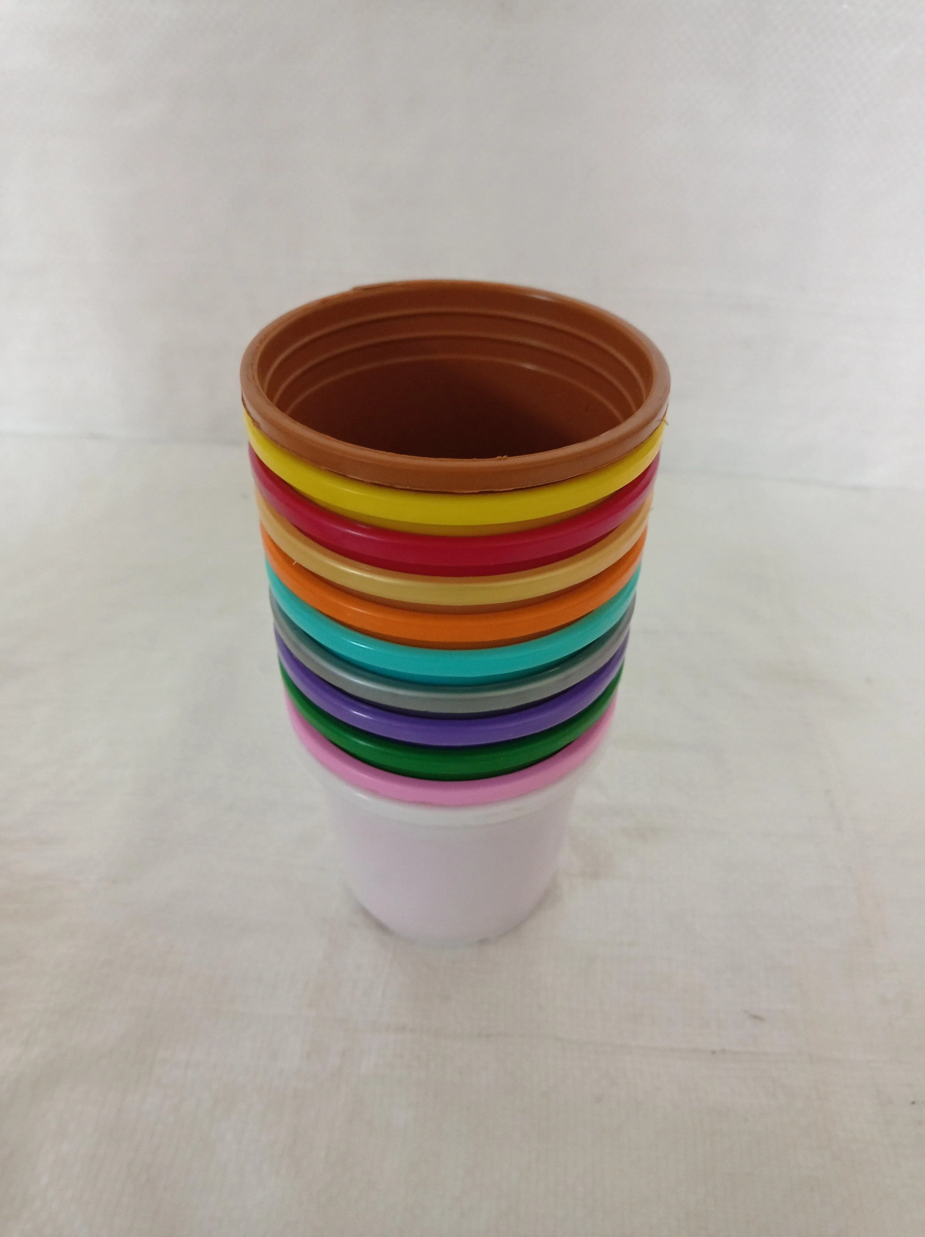 4" Flower Pot MultiColor Sunrise Series (10 cm) Pack of 6 (any 6 colors)