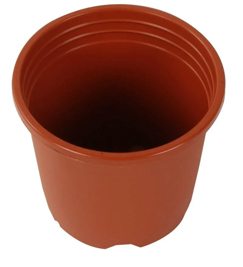 4" Flower Pot Terracotta Colour Sunrise Series (10 cm) (Pack of 12)