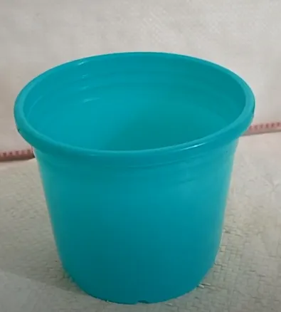 4" Flower Pot Turq Colour Sunrise Series (10 cm)