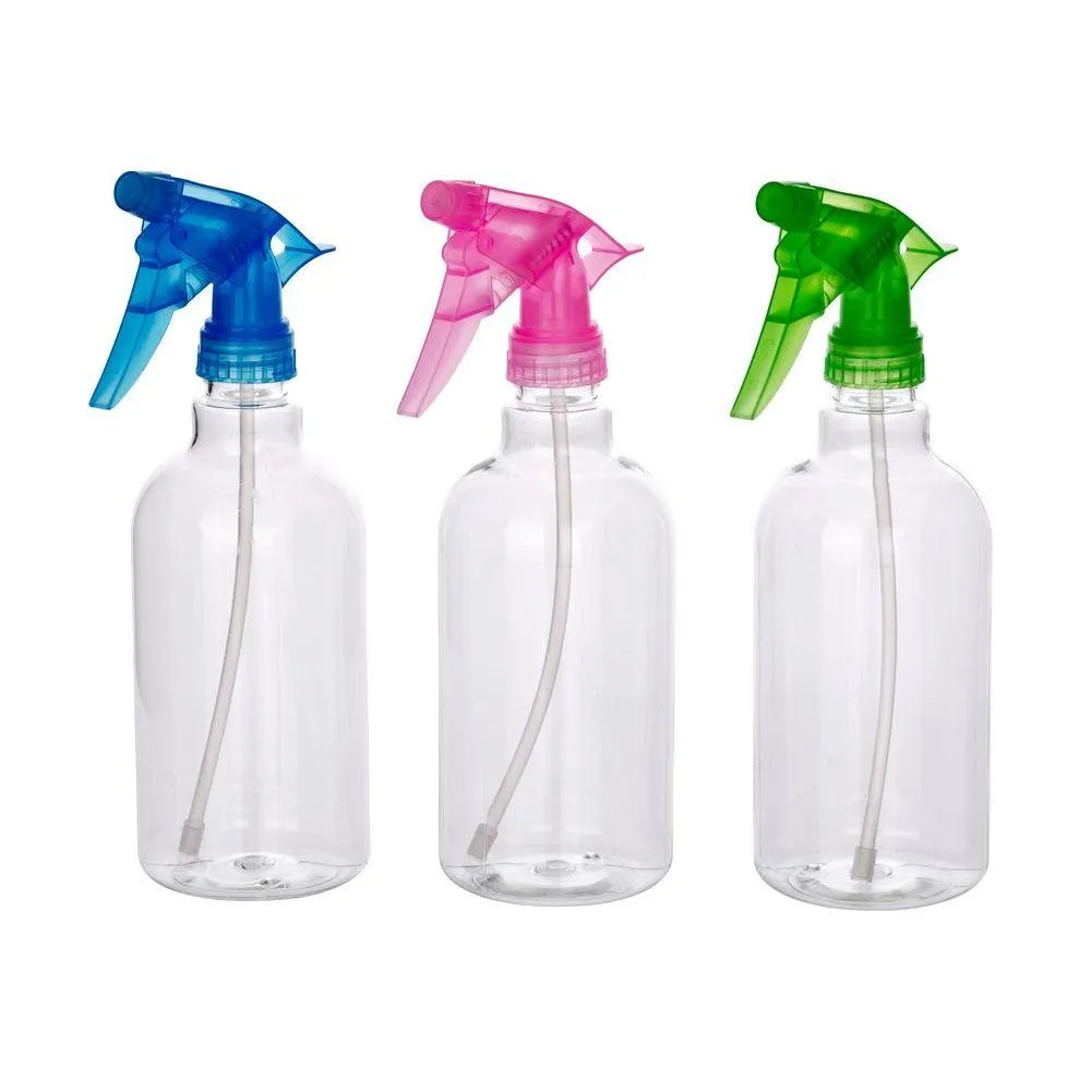 500ml Clear Plastic Spray Bottle