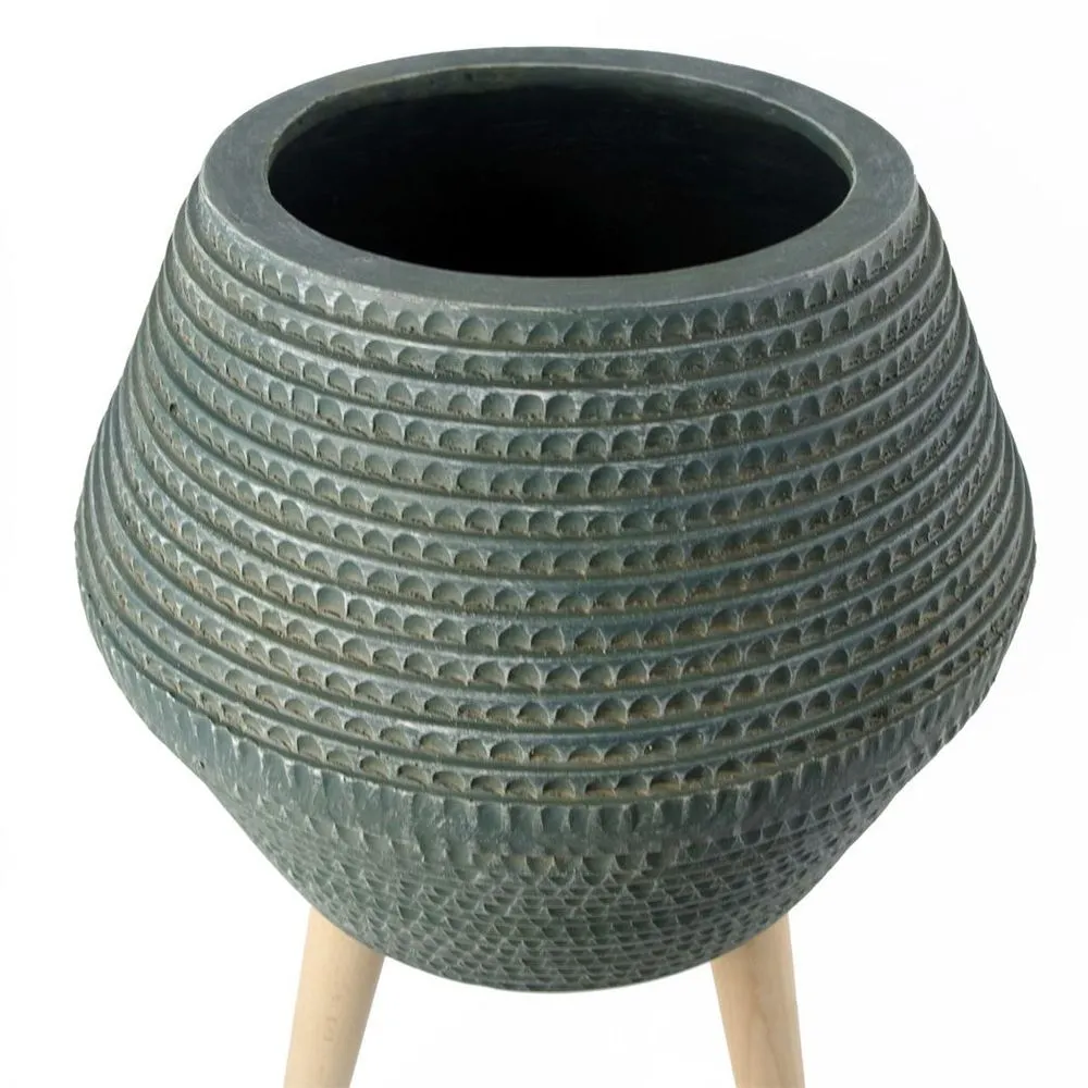 62cm x 40cm Orion Large Blue Grey Planter