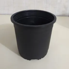 6" Flower Pot Black Colour Sunrise Series (14.5 cm) ( Pack of 12)