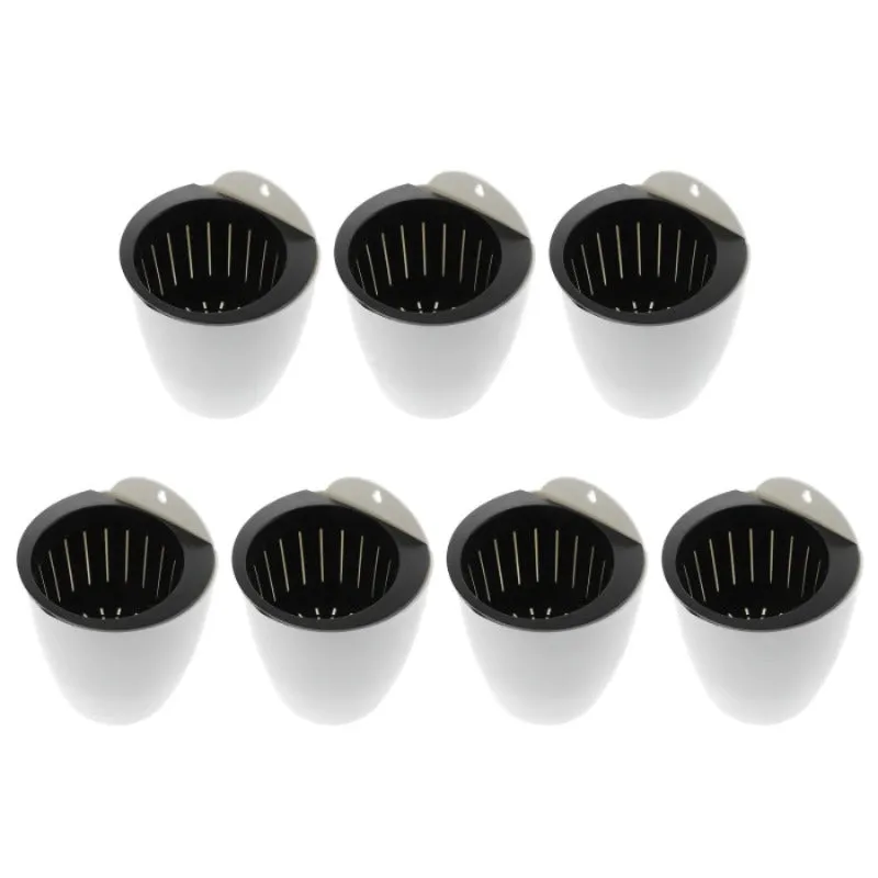 7 PCS Self Watering Pot Planter Patio Hanging Baskets For Plants & Flowers