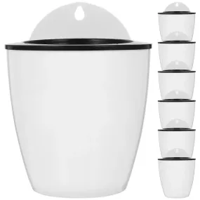 7 PCS Self Watering Pot Planter Patio Hanging Baskets For Plants & Flowers
