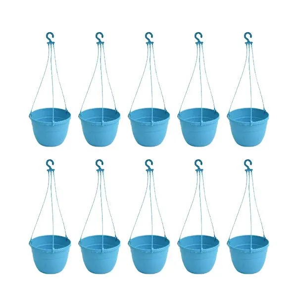 7.1 inch (18 cm) Corsica No. 18 Hanging Round Plastic Pot