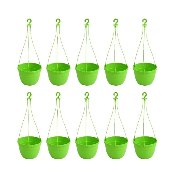 7.1 inch (18 cm) Corsica No. 18 Hanging Round Plastic Pot