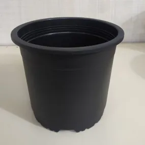 9" Flower Pot  Black Colour Sunrise Series (22 cm)