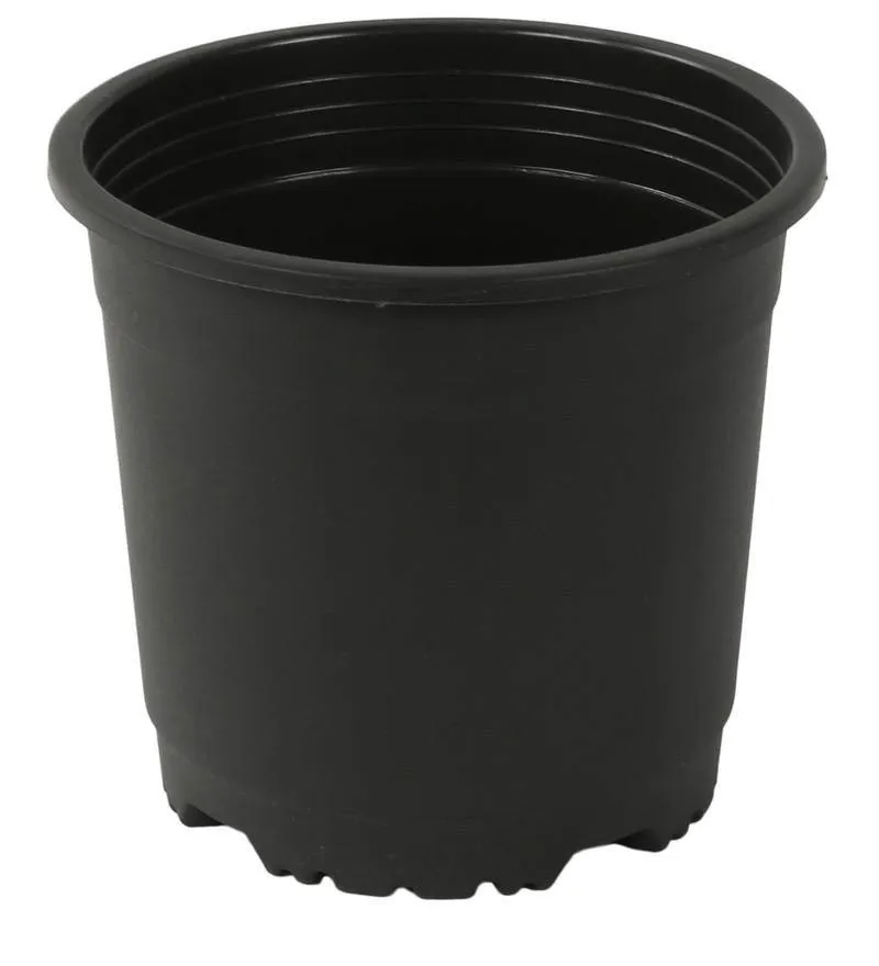 9" Flower Pot  Black Colour Sunrise Series (22 cm)