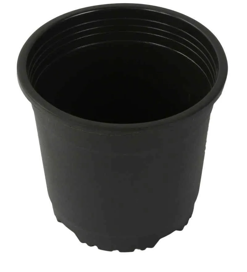 9" Flower Pot  Black Colour Sunrise Series (22 cm)