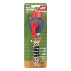Ace Metal Threaded Male Hose Flex Shut-off Valve