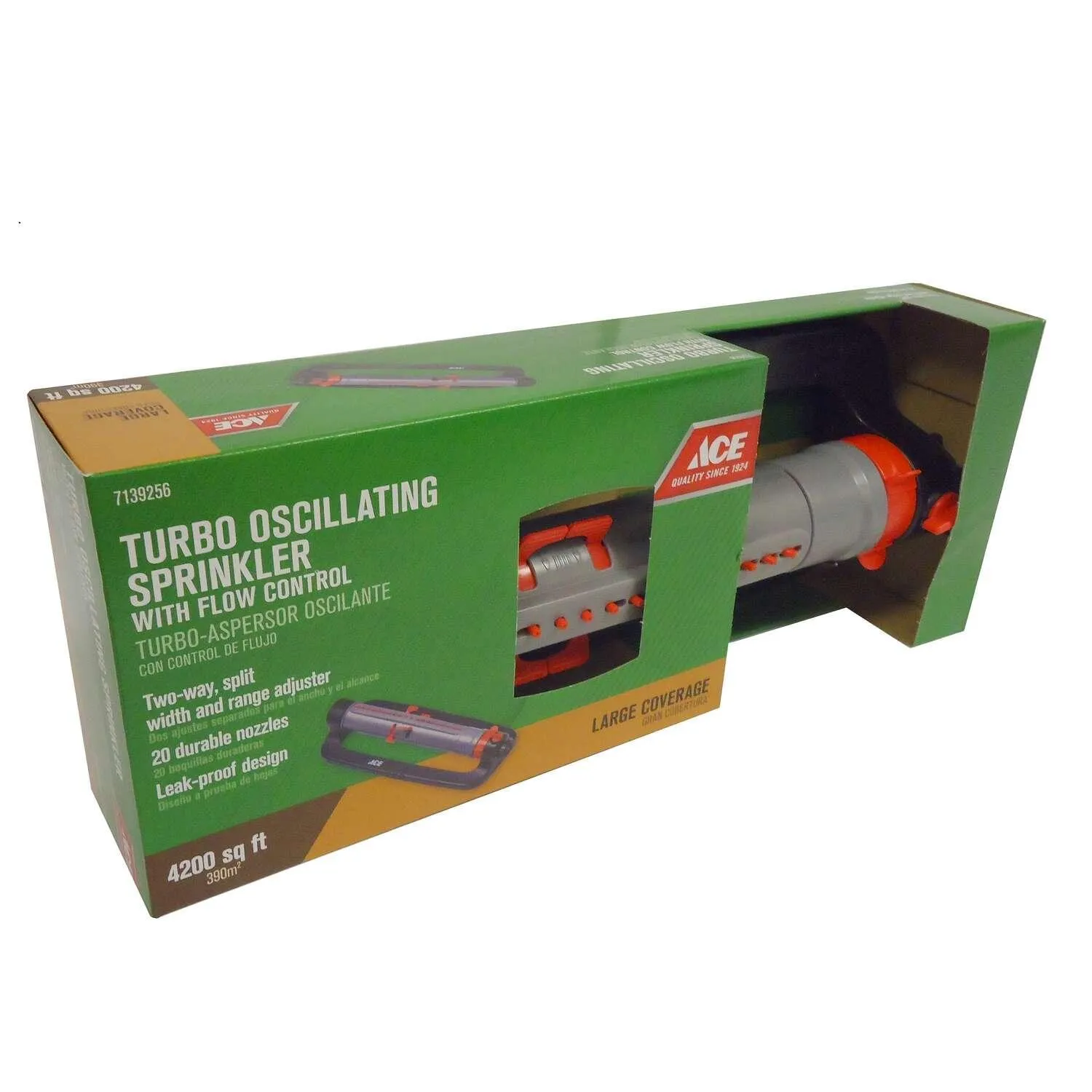 Ace Plastic Sled Base Oscillating Sprinkler 4200 sq ft