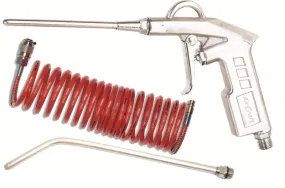 AIR DUSTER GUN WITH 3 NOZZLES & 5M SPIRAL HOSE