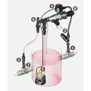 Amiad 4-01 High Volume Fertiliser Injector Kit with Manual Cut-Out for Suction Feed (10-320LPH)