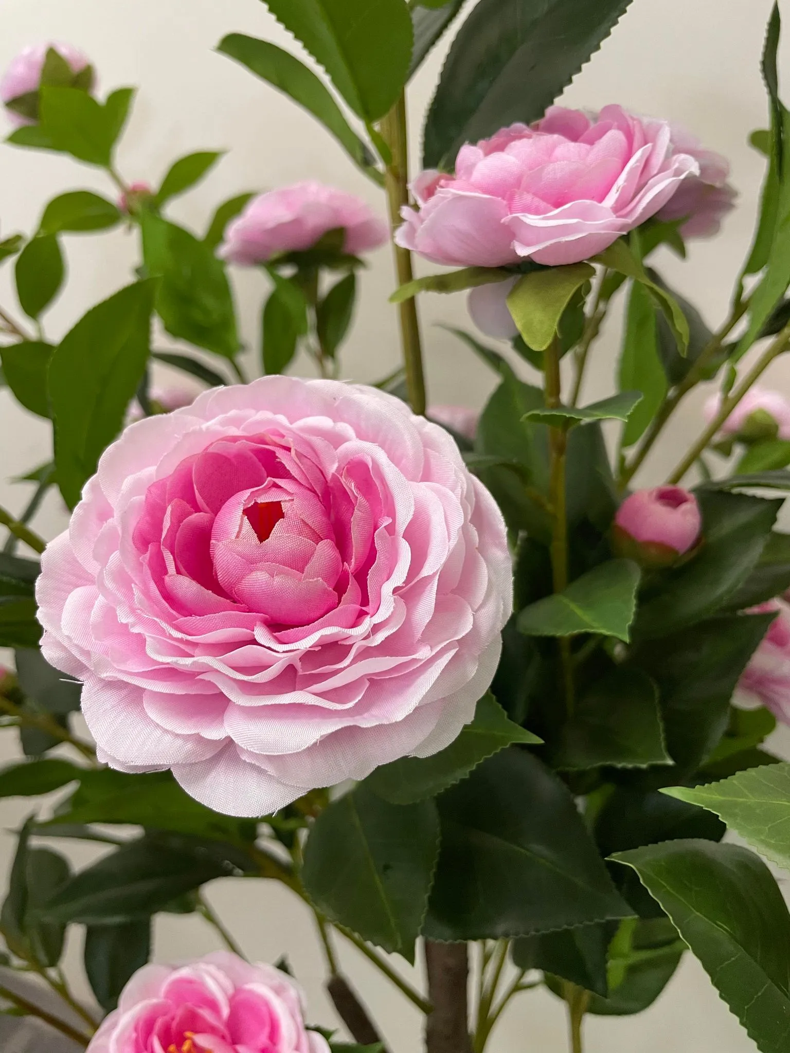 Artificial camellia Flower Tree - Purple 5.3'