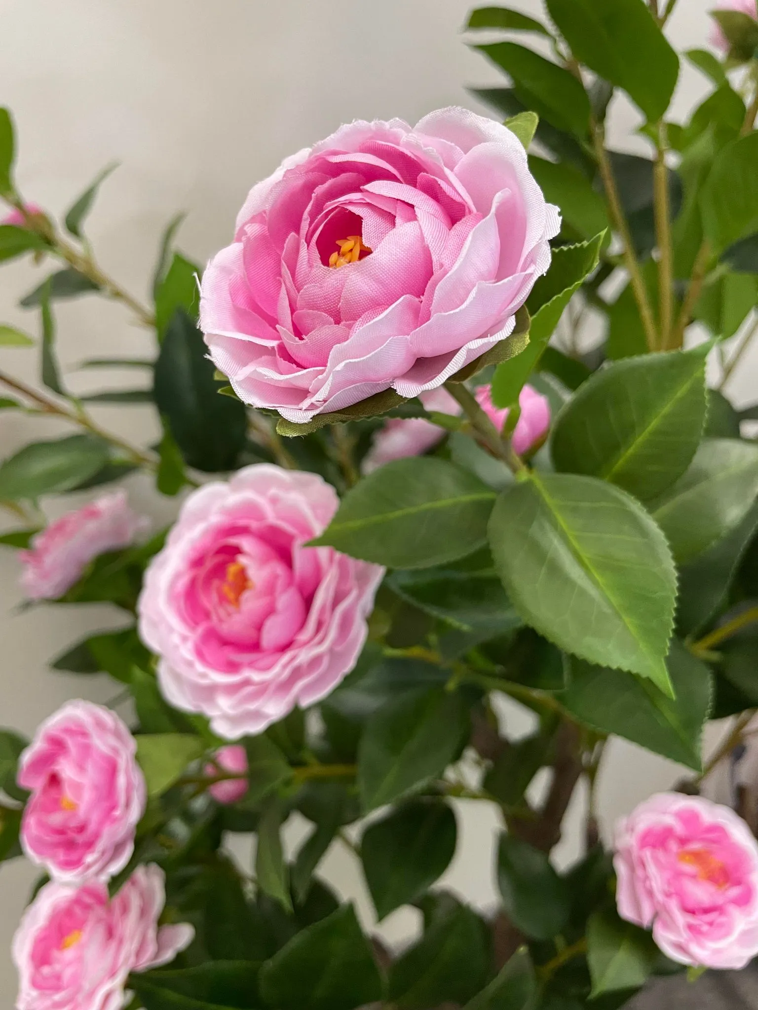 Artificial camellia Flower Tree - Purple 5.3'