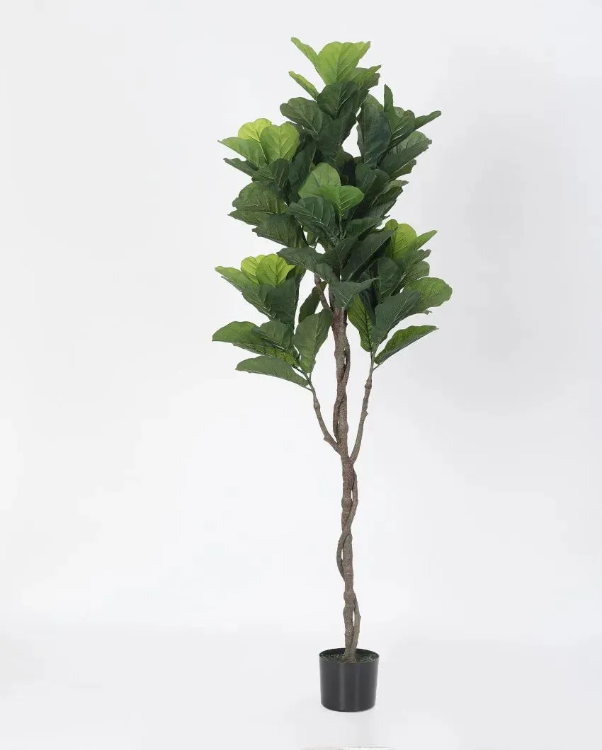 Artificial Fiddle Leaf Fig Tree in Pot Faux Plant