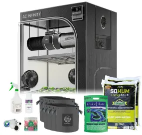 Automated Grow Tent Kit AC Infinity EVO8 LED 6-Plant 5’ x 5’ x 6’8"
