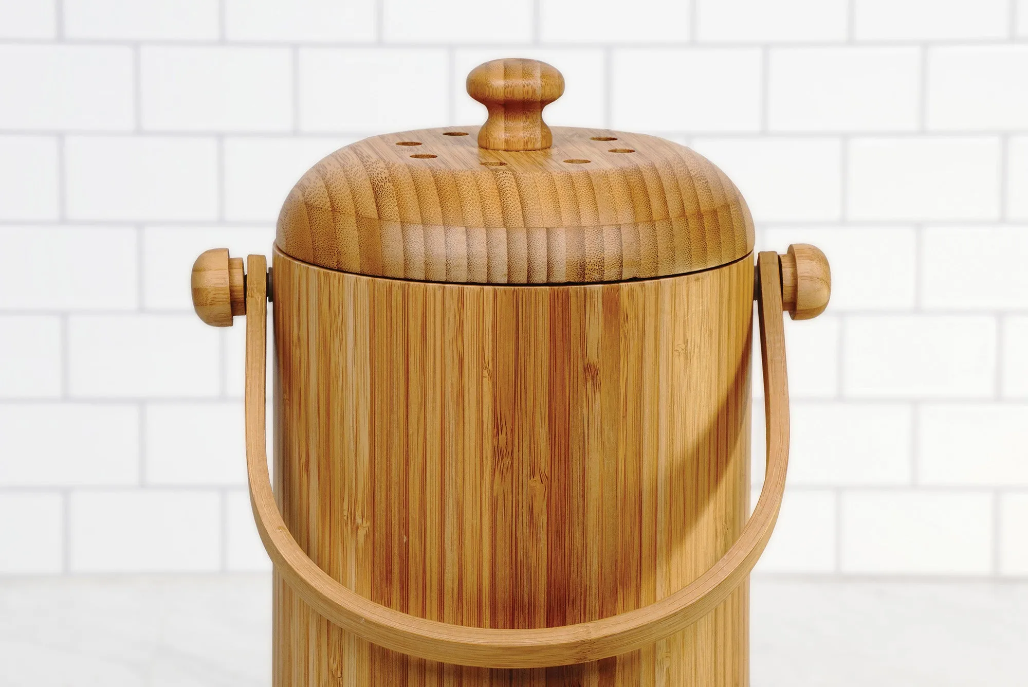 Bamboo Compost Pail