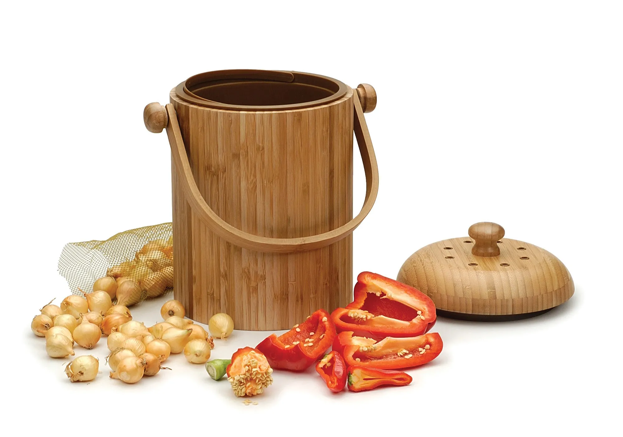 Bamboo Compost Pail