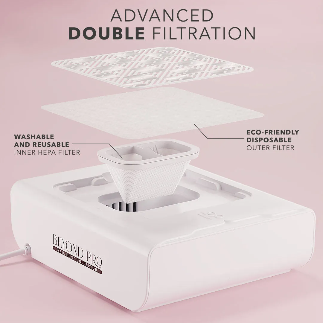 Beyond Pro Dust Collector Duo - White