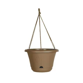 Bloem LHB1345 Self-Watering Hanging Basket, Plastic Chocolate