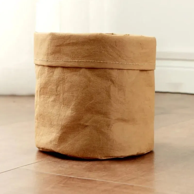 Brown Waterproof Pot Case |Plant Not Included