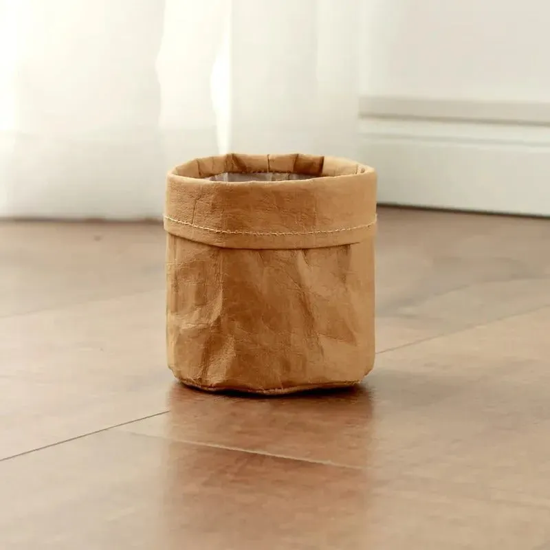 Brown Waterproof Pot Case |Plant Not Included