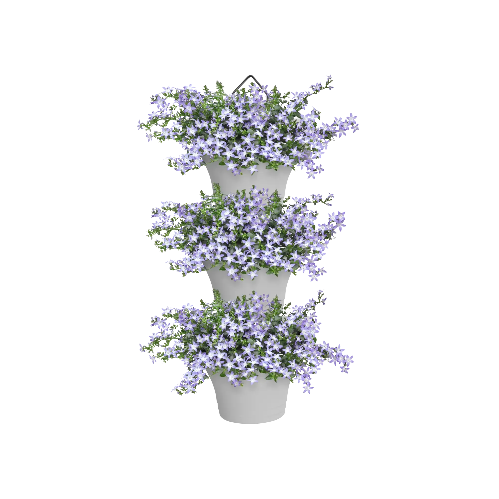 Corsica Vertical Forest 24Cm Set/3 (White)