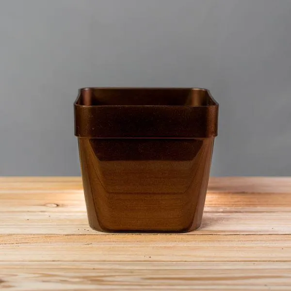 Crescent Anya Square Resin Planter