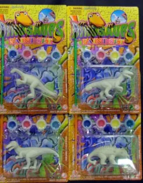 Dinosaur Moulds & Paint Set