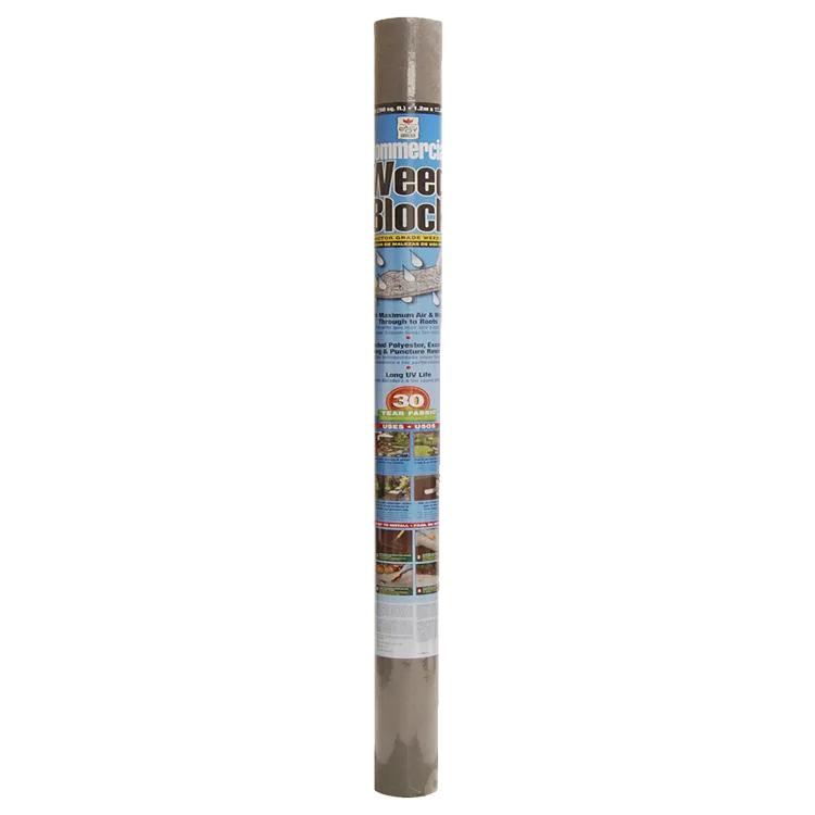 Easy Gardener 2509 Commercial Weed Barrier Landscape Fabric, Gray, 4' x 100'