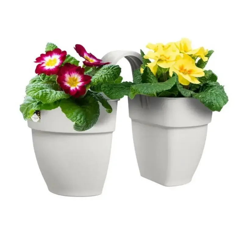 Elho Vibia Campana Flower Twin 21cm - Assorted Colours