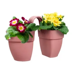 Elho Vibia Campana Flower Twin 21cm - Assorted Colours