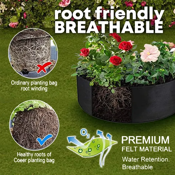 Fabric Raised Garden Bed